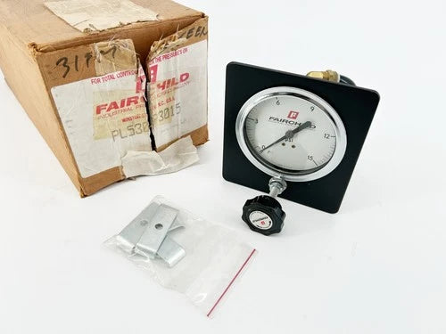 Nova esta??o indicadora reguladora de press?o Fairchild PL530P3015 250psig