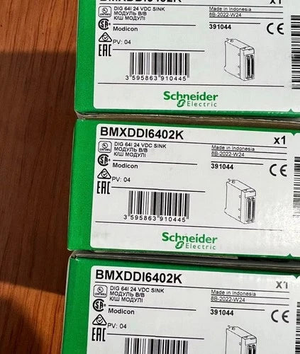 New In Box BMXDDI6402K Schneider Modicon PLC Input Module BMX-DDI-6402K