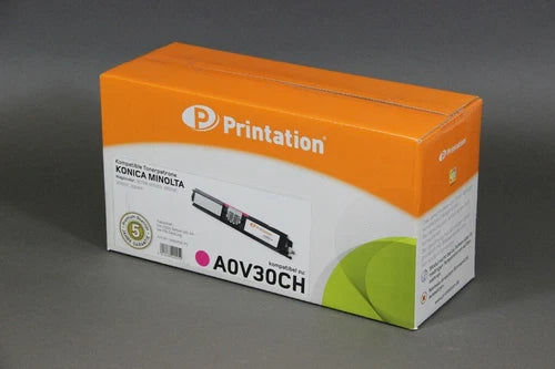 Premium Toner f¨¹r Konica Minolta AOV30CH Magenta Rot Rebuild