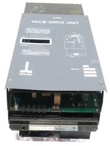 OKUMA 1006-1232-018-059 VACIII-DRIVE SERVO AMPLIFIER SPINDLE DRIVE UNIT