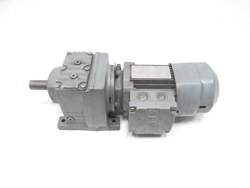 Sew Eurodrive R37 DR63S4/BR/TF Gearmotor 1690rpm 3ph 0.12kw 240-266/415-460v-ac