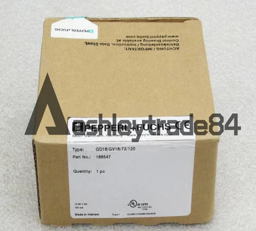 1PCS New Pepperl+Fuchs sensor GD18/GV18/73/120 188547