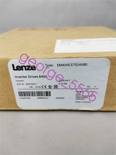 Lenze E84AVSCE7514VB0 inverter New IN box via DHL/FEDEX