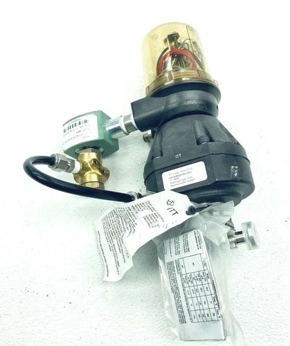 NEW ITT INDUSTRIES 1/2-F-419-6-0-0-T VALVE W/ ASCO 8320G184 60 LB SPRING