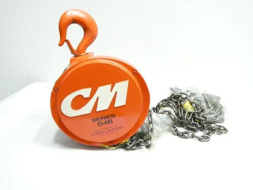 Cm Columbus Mckinnon 64625 4625 Series 646 Hand Chain Hoist 1-1/2ton