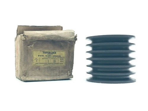 NEW DODGE A46P50 TAPER LOCK DUAL DUTY SHEAVE 6 GROOVE V-BELT USE WITH 1615