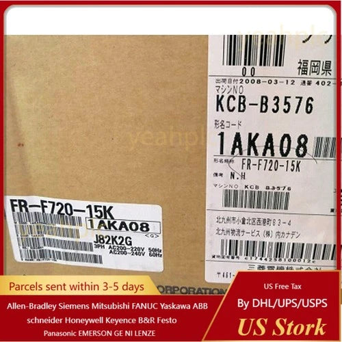 FR-F720-15K Sealed New Mitsubishi Frequency Converter FR-F720-15K IPCS