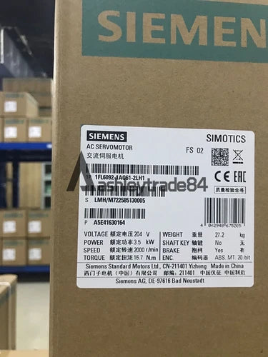 1PC NEW SIEMENS Servo Motor 1FL6092-1AC61-2LH1