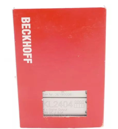 Beckhoff Busklemme , 4-Kanal-Digital-Ausgang | KL2404