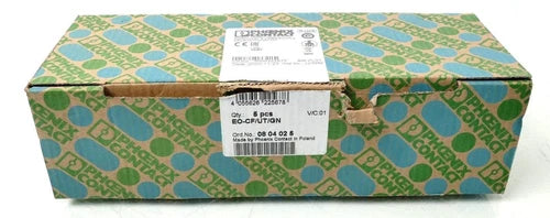5x Phoenix Contact Steckdose 0804025 | EO-CF/UT/GN | 0804025