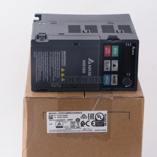 1PCS VFD7A5MS23ANSAA DELTA VFD 1.5KW 2HP 3phase 220V AC motor drive New