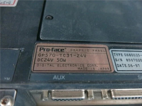 Used Proface GP570-TC31-24V Touch Panel GP570TC3124V Tested 50W kq #E10