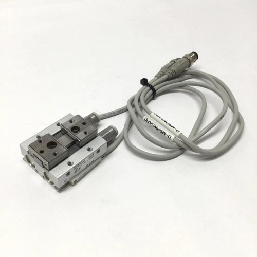 SMC MHF2-8D Low-Profile Air Gripper, 8mm Bore, 8mm Stroke w/ Auto Switches