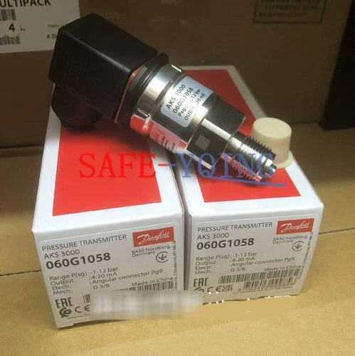 One NEW Danfoss AKS3000 060G1058 Pressure Transmitter