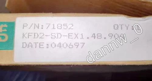 1PC New in box Pepperl+Fuchs 71852 KFD2-SD-EX1.48.90A Safety Barrier