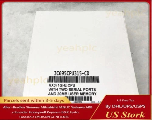 One New Sealed IC695CPU315-CD Module Free Fast Shipping