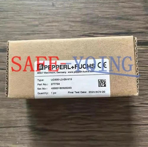 1PCS New Pepperl+Fuchs Ultrasonic transducers UC500-L2-E6-V15 277759