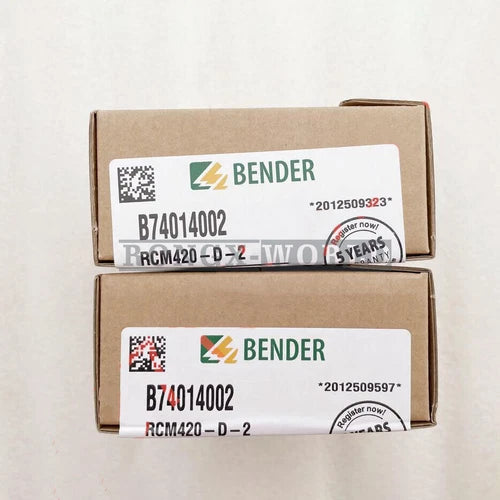 ONE NEW BENDER Insulation monitoring controller B74014002 RCM420-D-2