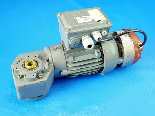 Eberhard Bauer 180 W  Getriebemotor SG-14/DK 64-163 L Gearbox + BREMSE ABR25DC