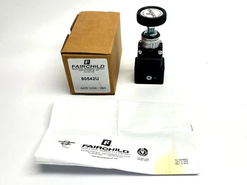 Fairchild 80542U Pneumatic Regulator 1-60 PSI 1/4