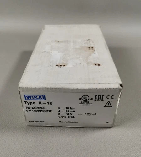 Wika Type A-10 P# 12936902 NEU