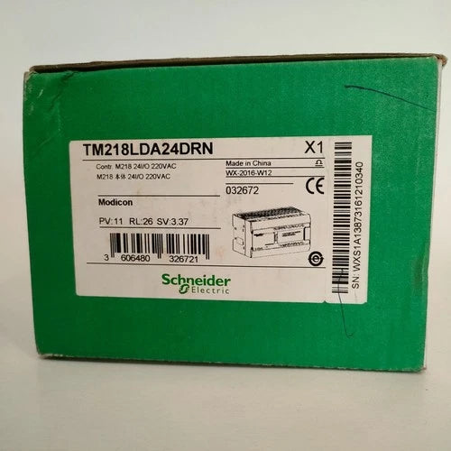 TM218LDA24DRN Cont M218 24 I/O 220VAC Modicon in Box US Free TAX