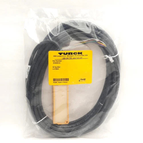 Turck VB-803M-6C U-47854 Mini-Box Junction Box, Eight M8 3-Pin Female Connectors