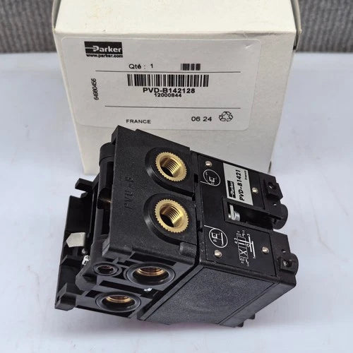 New Original Parker PVD-B142128 Pneumatic Valve FedEx/DHL