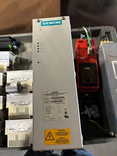 Siemens 6SE7031-6EB87-2DA0 Braking Unit Simovert 100 KW 80 Amp 673 Volts USED