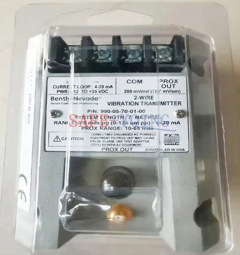 1PCS BENTLY NEVADA VIBRATION TRANSMITTER 990-05-70-01-00 NEW