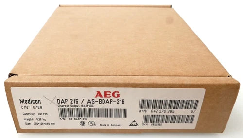 AEG Modicon DAP 216 Discrete Output 16x24VDC | AS-BDAP-216