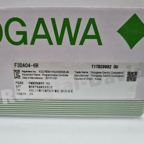Brand New F3DA04-6R Yokogawa Module In Box