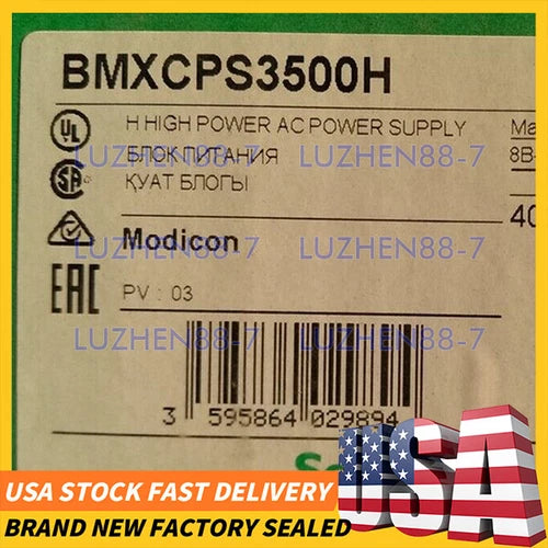 Schneider New Sealed BMXCPS3500H Electric Modicon Free Shipping
Opens in a new window or tab