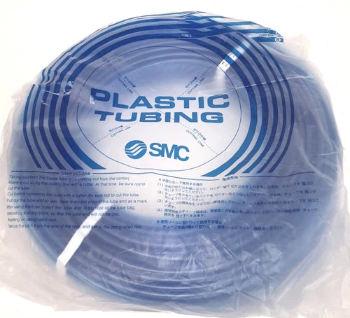 SMC TU0805BU-100 Polyurethane Tubing, Outside Diameter: 8mm, 100m Long