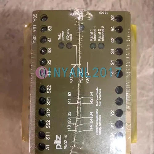 1PCS New Pilz 774050 PNOZ 15 24VDC 3n/o 1n/o 1n/c Safety Relays