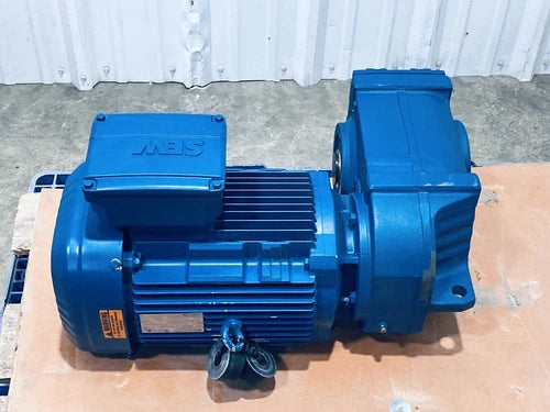 SEW-EURODRIVE FA77/G DRN132M4/DH PARALLEL SHAFT HELICAL GEARMOTOR 10HP R=25.5:1
