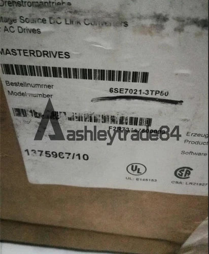 1X NEW Siemens 6SE7021-3TP50 6SE7 021-3TP50 converter