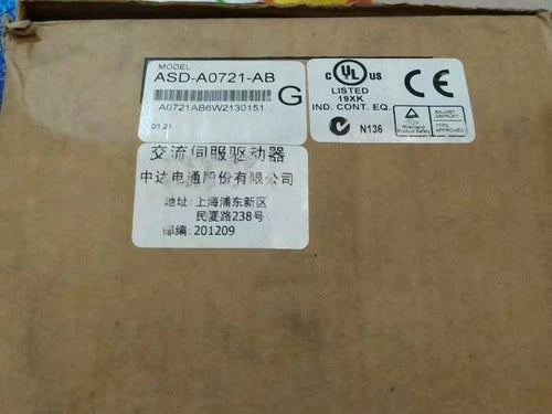1PC NEW Delta AC Servo Drive ASD-A0721-AB