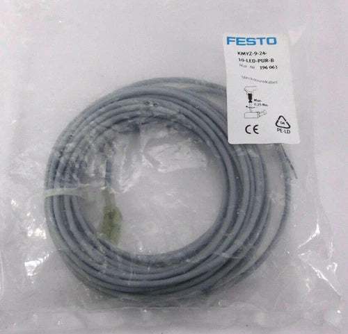 Festo KMYZ-9-24-10-LED-PUR-B | 196063 | Verbindungsleitung | Steckdosenkabel