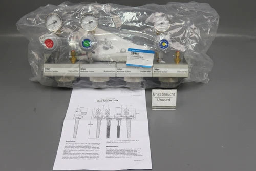 Agilent 4-position Fid Filtre Unit + Dr?ger R¨¦gulateurs 110517-1-002-371