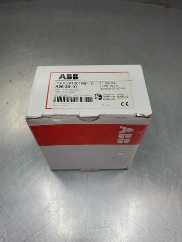 ABB 1SBL241001R8410 Contactor, (A26-30-10), 110-120V.                      4E-39