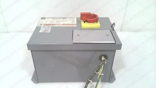 SQUARE D CLASS 9070 TRANSFORMER DISCONNECT, TYPEMN500G0 #342415