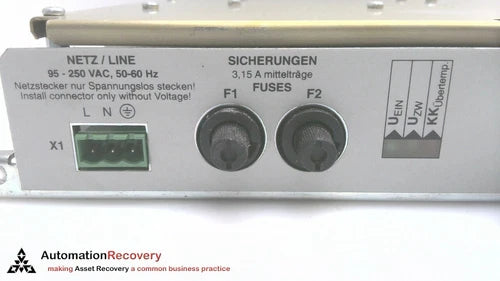 BOSCH REXROTH BGR NTB 02-00 INDRAMAT CONTROL MODEL #174132