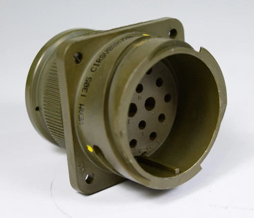 VEAM 1305  Steckdose m. Flansch CIRSV00RV28 2P-F80T12  kpl. 14 Pol