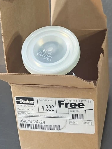 Parker 16A78-24-24  Hydraulic Fitting SAE 62 Flange Head Straight 1.5