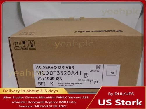 1PC New Panasonic MCDDT3520A41 Servo Driver Expedited Shipping