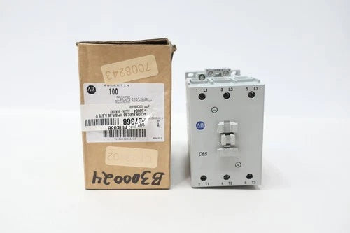 Allen Bradley 100-C85DJ00 Contactor 24v-ac 100a 60hp