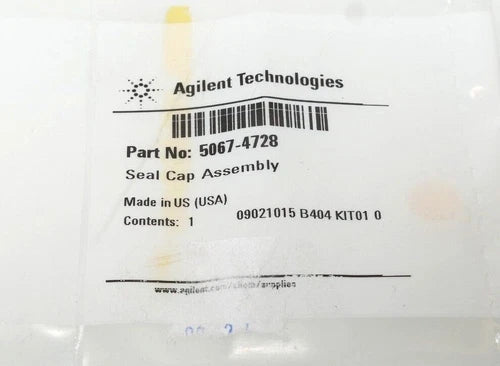 Agilent Technologies Dichtungskappen f¨¹r alle manuellen Sp¨¹lventile | 5067-4728