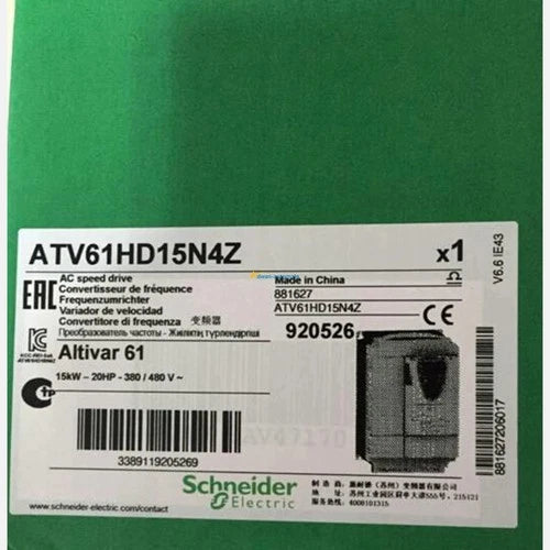 Schneider ATV61HD15N4Z ALTIVAR 61 20HP AC Inverter Drive DHL 3-Phase