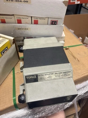 NEW NO BOX TOPAZ Ultra-Isolation Transformer 91095-31T 500VA 50/60Hz 120/240V